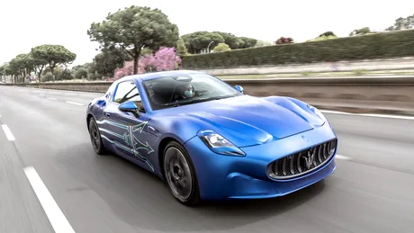Maserati a publicat primele imagini cu modelul electric GranTurismo Folgore