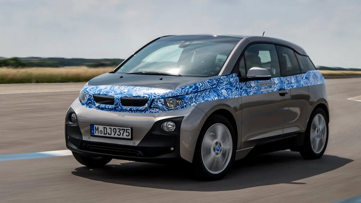 Primele informaţii şi imagini oficiale cu maşina electrică BMW i3