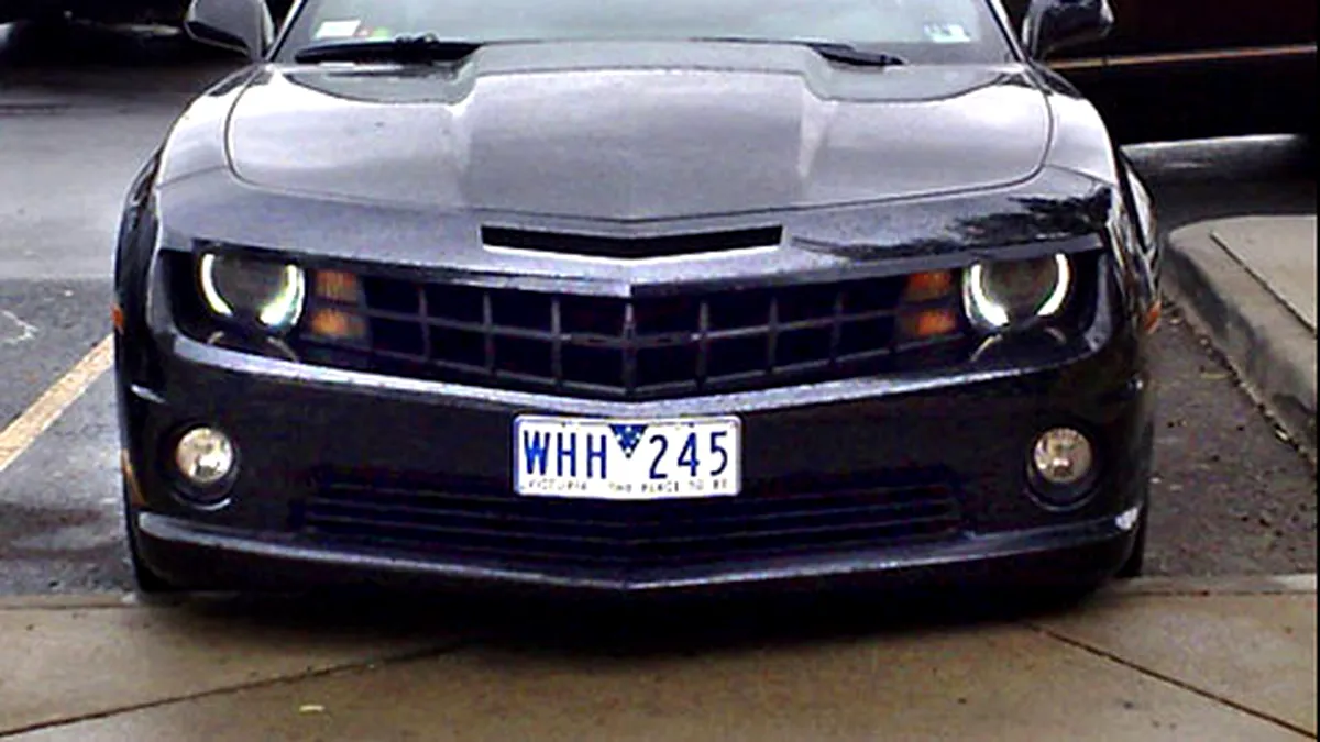 Chevrolet Camaro Convertible - Poze spion
