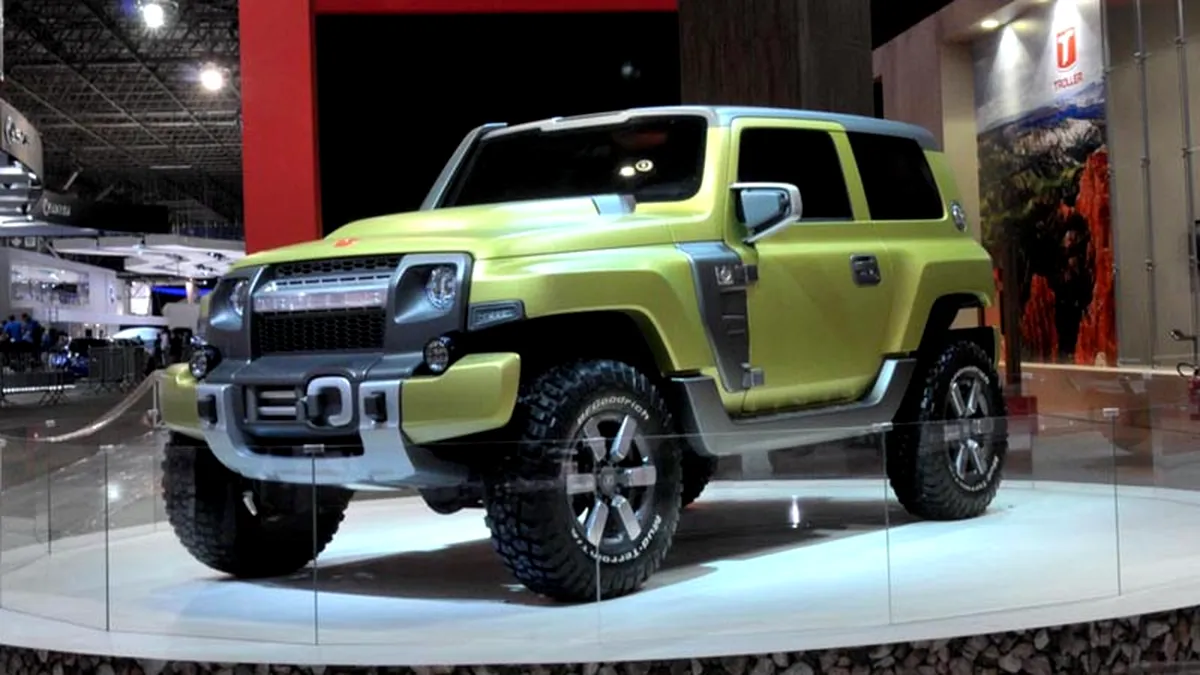 Troller TR-X Concept, propunerea Ford pentru un offroader sud-american