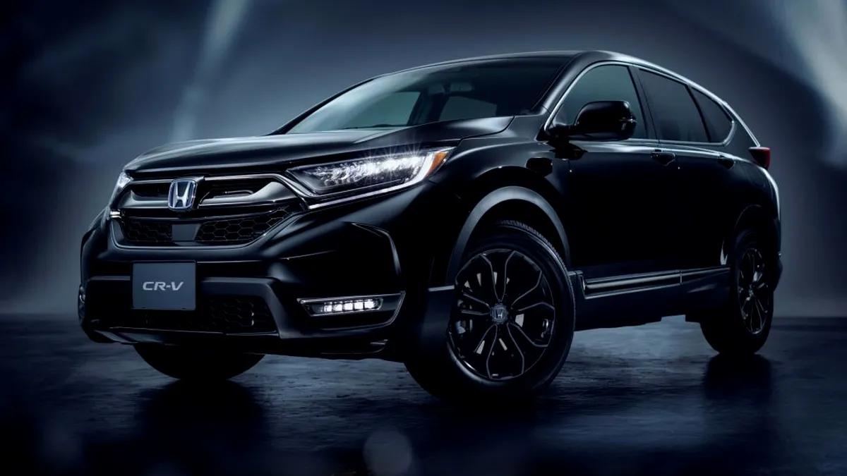Black Edition, un nou nivel de echipare pentru SUV-ul Honda CR-V