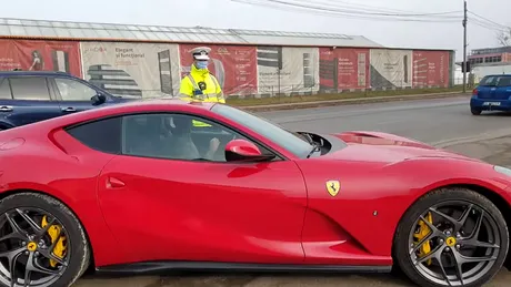 Cum să ai Ferrari și să ajungi pieton pentru acest motiv? S-a întâmplat la Alba Iulia - GALERIE FOTO