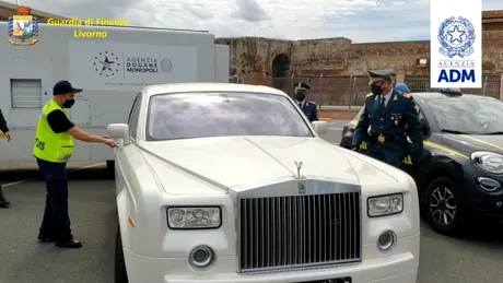 Un Rolls-Royce a fost confiscat de Poliția de Frontieră. Are o dotare ilegală!