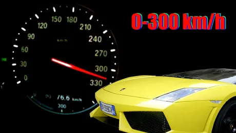 Cele mai rapide supercaruri, de la 0 la 300 km/h!!!