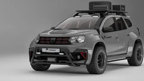 Dacia Duster primește un machiaj extrem de off-roader de la Prior Design