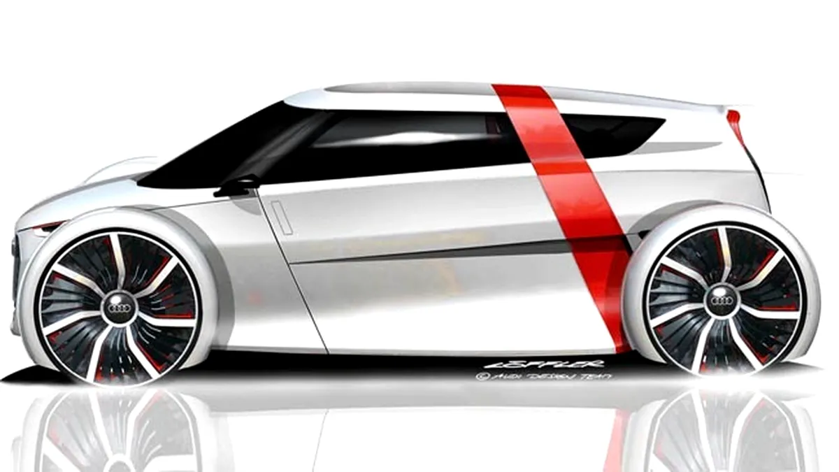 Schiţele conceptului Audi urban de la Frankfurt 2011