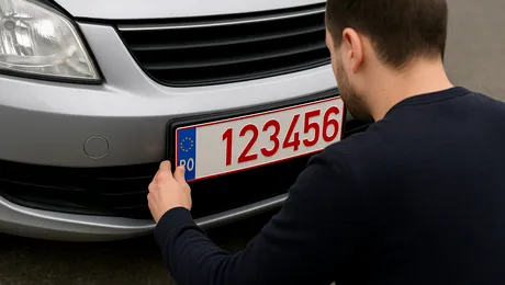 În ce situații se face înmatriculare provizorie și cât timp poți circula cu numere roșii în 2025