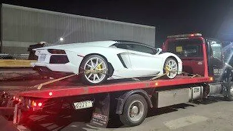 Posesorul unui Lamborghini a fost prins conducând cu o viteză de 3 ori mai mare decât cea legală