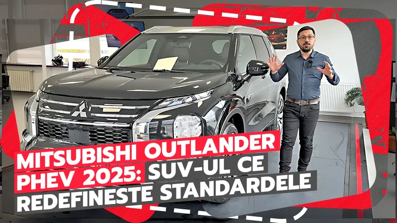 Noul Mitsubishi Outlander – Hibridul familist revine pe piața din România mai dotat ca niciodată