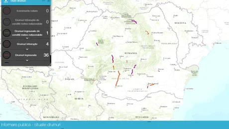 CNAIR a lansat o hartă interactivă cu situația drumurilor naționale în timp real. Ce rol are Waze