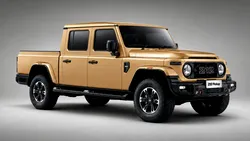 Camioneta BAW 212 din China, care seamănă cu Land Rover Defender și Toyota FJ40, ajunge în Europa