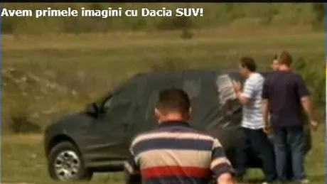 Dacia SUV - Primele poze spion