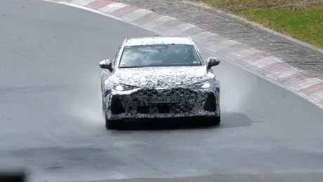 <span class='prepend'>Video |</span> Audi a accidentat noul model RS6 în timpul testelor pe circuitul de la Nürburgring. Șoferul este nevătămat