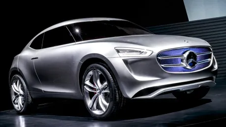 Mercedes-Benz G-Code Concept prefaţează un crossover mai mic decât GLA