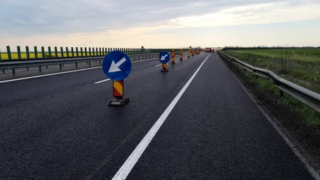 Restricții de trafic pe Autostrada Soarelui. Zona unde limita este de 60 km/h