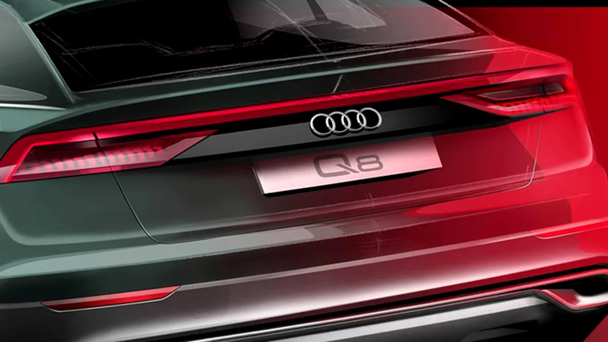 Teaser Audi Q8 - Nemţii se pregătesc să aducă pe lume cel mai frumos SUV