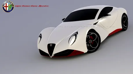 Concept nou Alfa Romeo: 6C Cuore Sportivo