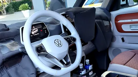 Imagini cu interiorul viitorului Volkswagen ID.Buzz au fost „scăpate” pe Internet