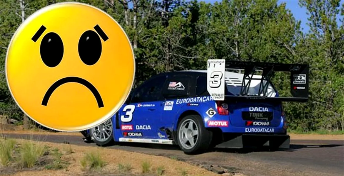 La Pikes Peak 2012, Dayraut, deşi favorit, abandonează cu Dacia Duster No Limit