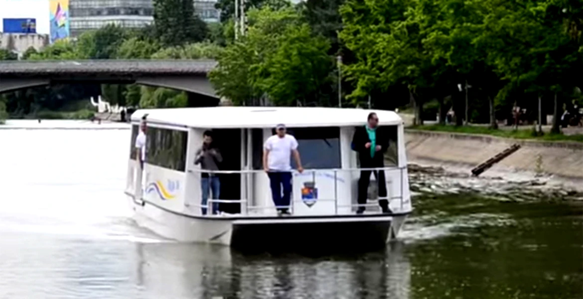 Primul oraş mare din România cu transport public pe apă