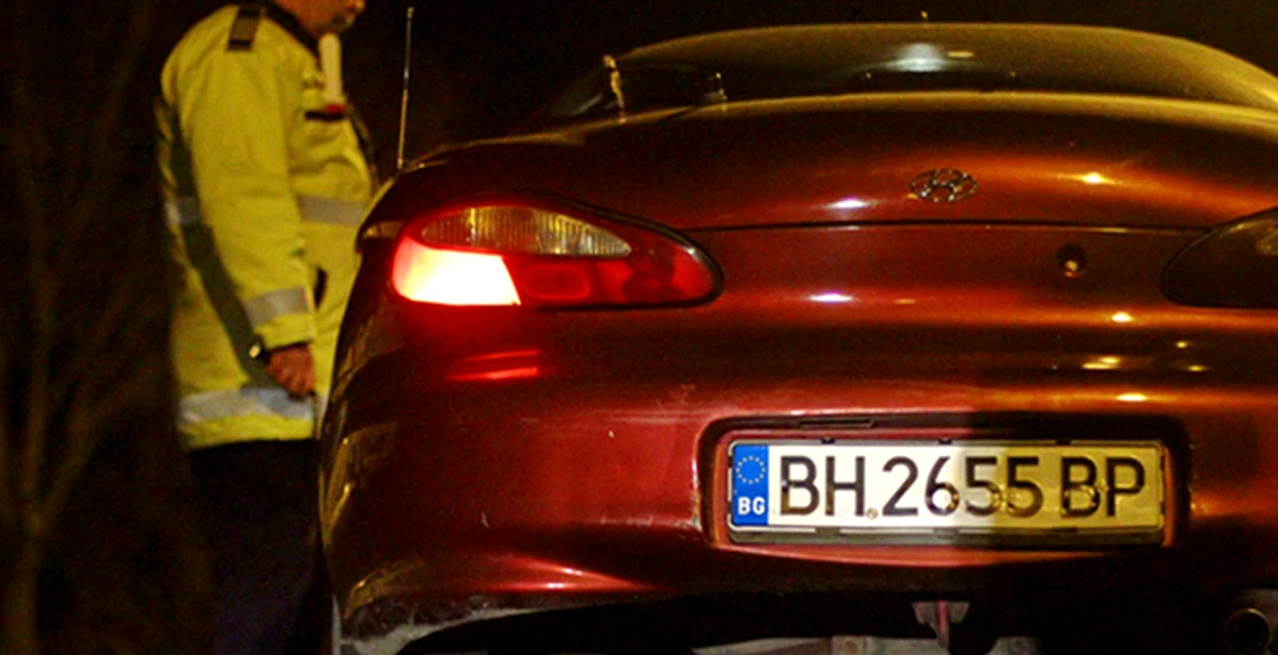 Şoferii ale căror maşini sunt înmatriculate în Bulgaria ar putea avea surprize