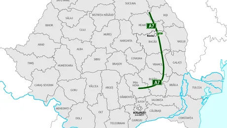 CNAIR a anunțat câștigătorul pentru construcția lotului 1 al Autostrăzii Bacău - Pașcani