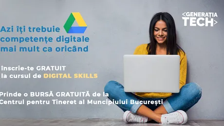 Digital Nation dă startul înscrierilor la cursul de Digital Skills.  Burse gratuite pentru bucureșteni, prin CTMB