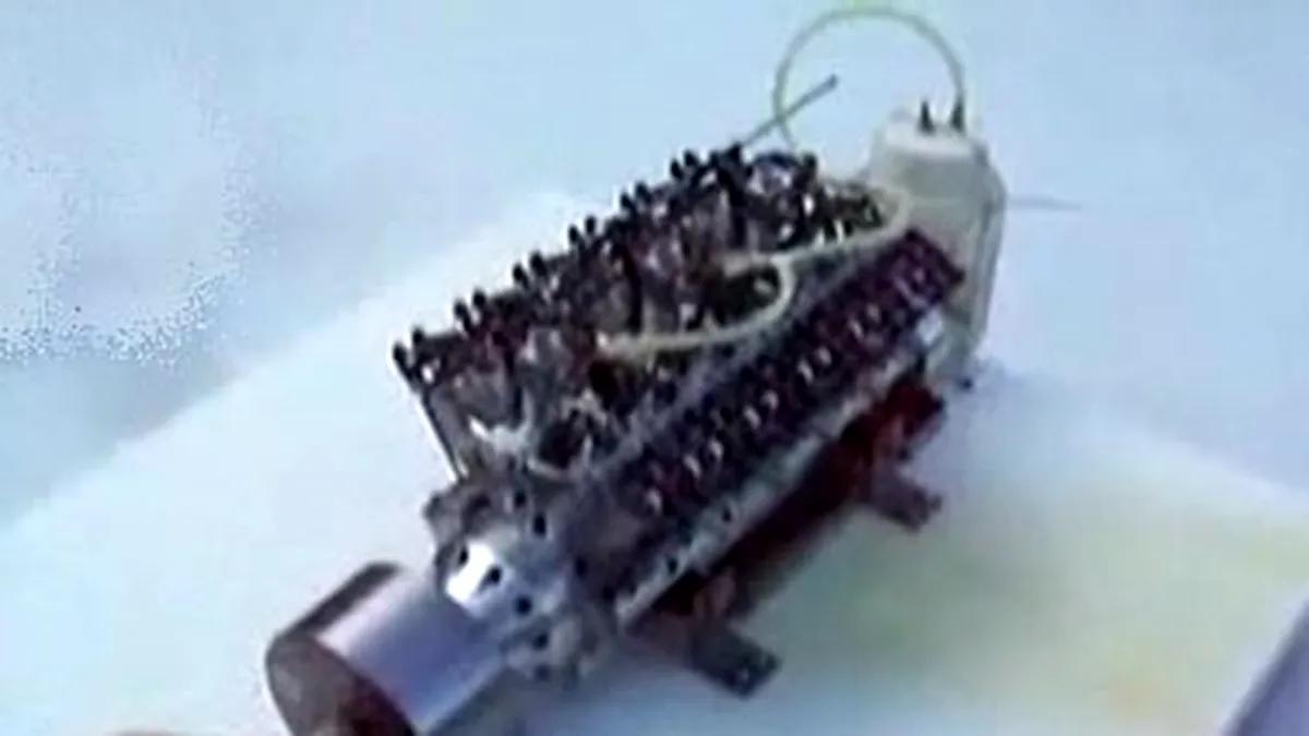 Cel mai mic motor V12 din lume