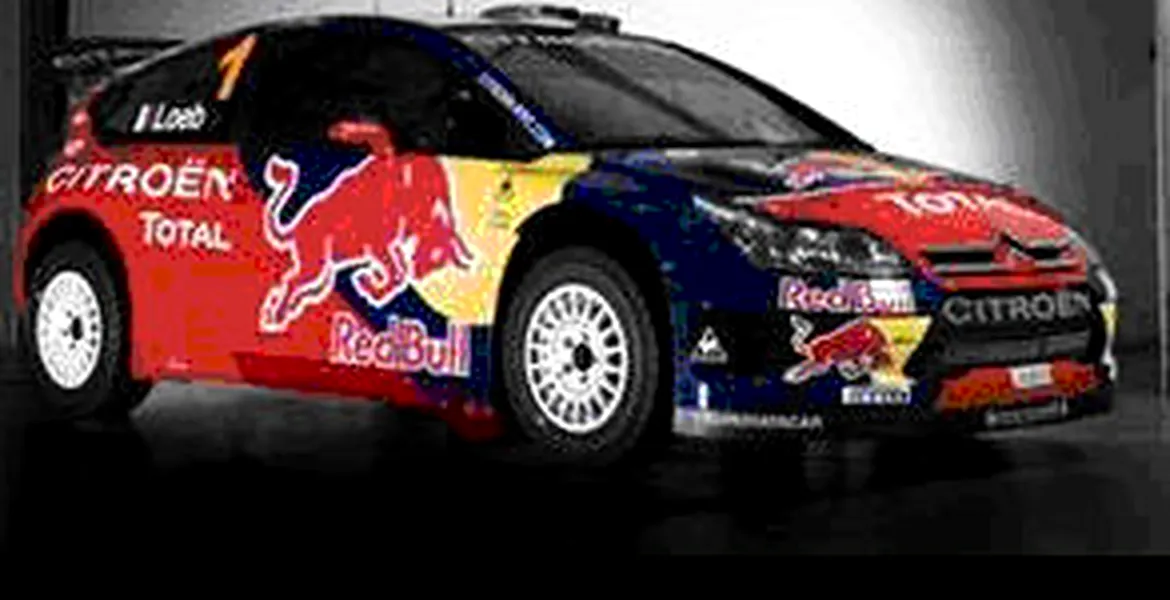 Citroen si Red Bull parteneri în WRC