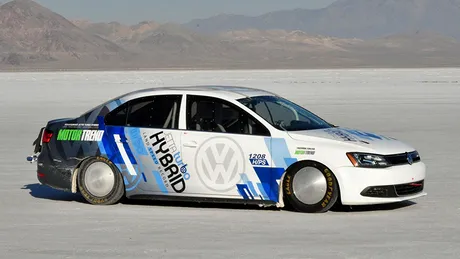 Record mondial de viteză cu VW Jetta Hybrid