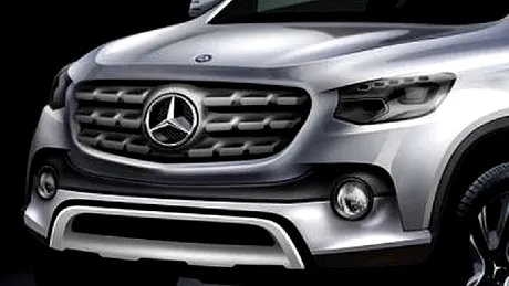 Primul Mercedes Pick-up va revoluţiona segmentul