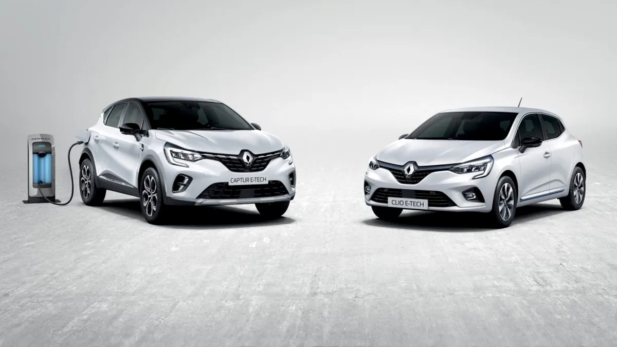 Renault Clio E-Tech și Captur E-Tech Plug-in debutează la Bruxelles