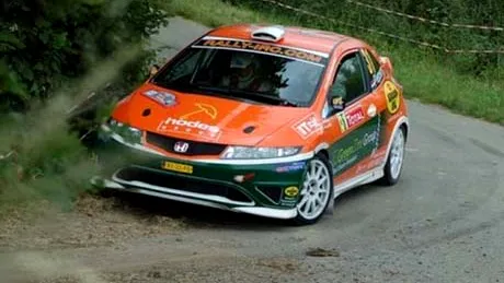 Honda Civic Type R la Raliul Ypres