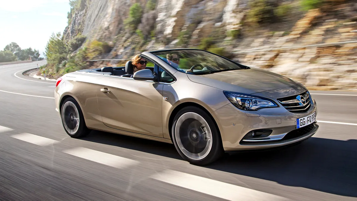 Opel Cascada are un preţ de pornire de 22.820 de euro în România