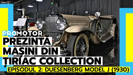 ProMotor prezintă mașini din Țiriac Collection – Episodul 2: Duesenberg Model J Torpedo Berline Convertible (1930)