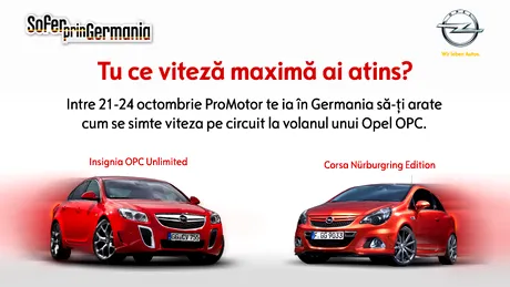 Şofer prin Germania - cu ProMotor şi Opel