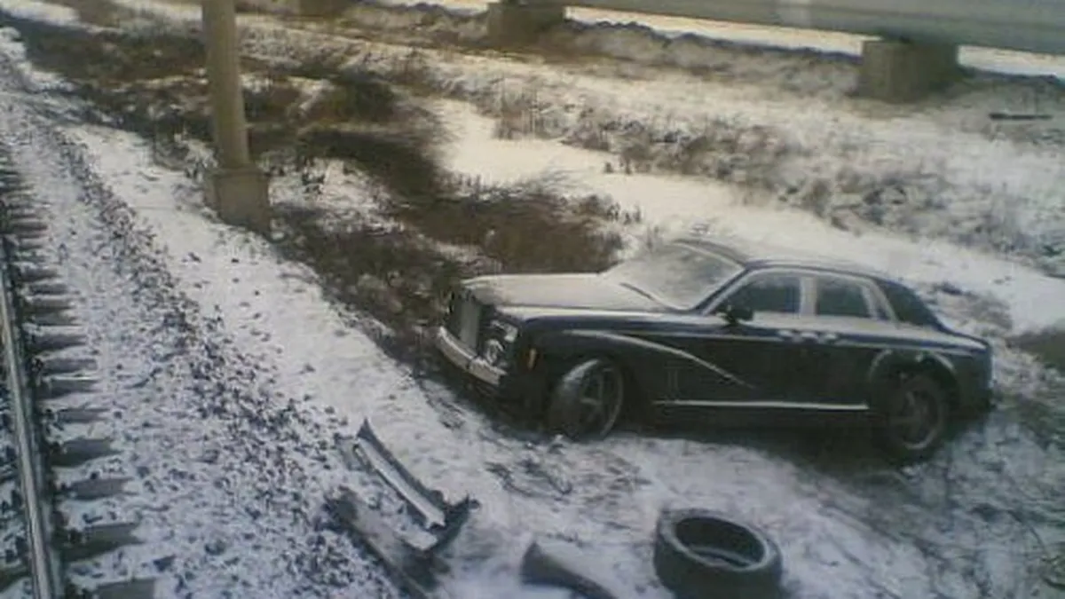 Rolls Royce Centurion abandonat