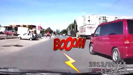 VIDEO: Aşa NU! Unde duce graba la volan
