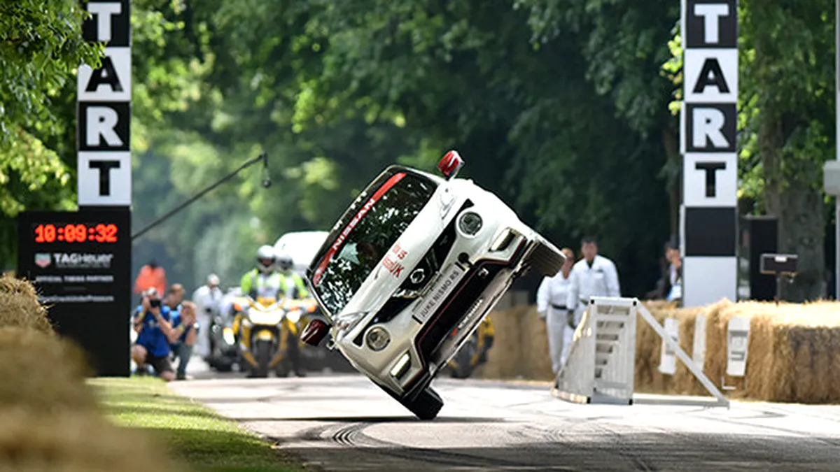 Record mondial: Nissan Juke Nismo RS e cea mai rapidă maşină pe două roţi (VIDEO)