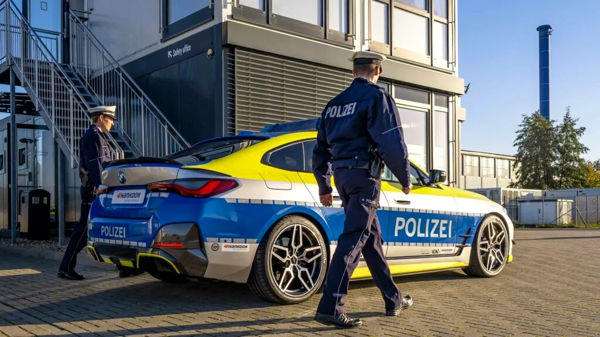BMW i4 by AC Schnitzer este noua mașină a poliției din Germania