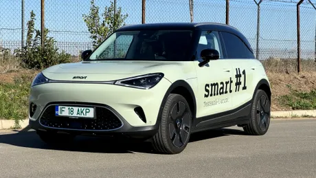 Noul Smart #1 - Design inedit și peste 400 km de autonomie electrică - VIDEO