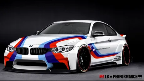 Liberty Walk pune noul BMW M4 la îngrăşat
