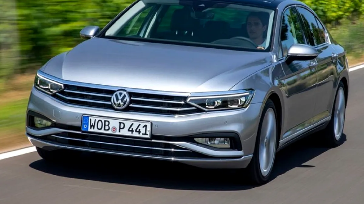 Volkswagen suspendă temporar producția lui Passat și Arteon