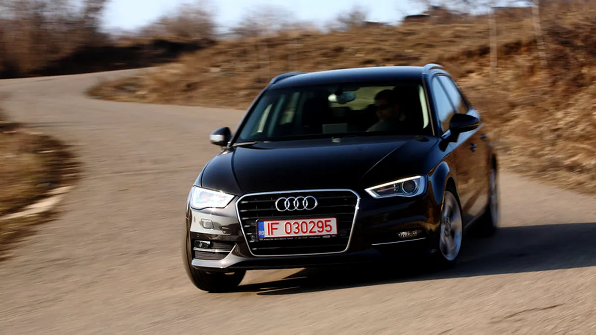 Test în România cu noul Audi A3 Sportback 2.0 TDI