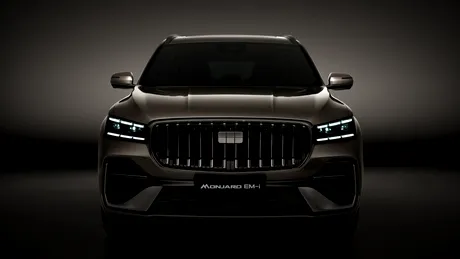 Geely MONJARO EM-i debutează în Europa. Noul SUV plug-in hybrid intră în segmentul D