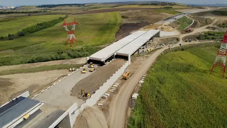 9 km din Autostrada Transilvania ar urma să fie dați traficului până la finele lui 2021 - VIDEO