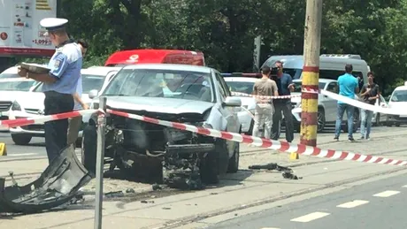 Cine este bărbatul care a provocat accidentul grav din Bucureşti, în timp ce era urmărit de poliţie
