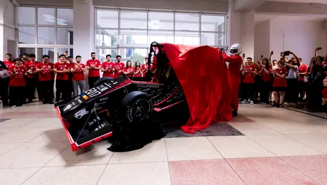 Studenții de la Cluj au construit de la zero Afia, un monopost electric ce va concura în Formula Student 2026