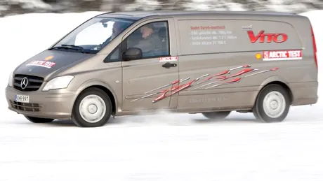 Mercedes-Benz Vito câştigă Arctic Van Test