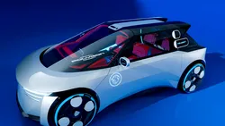 Peugeot a făcut publică prima imagine cu conceptul Polygon. Acesta va fi echipat cu un volan rectangular- FOTO